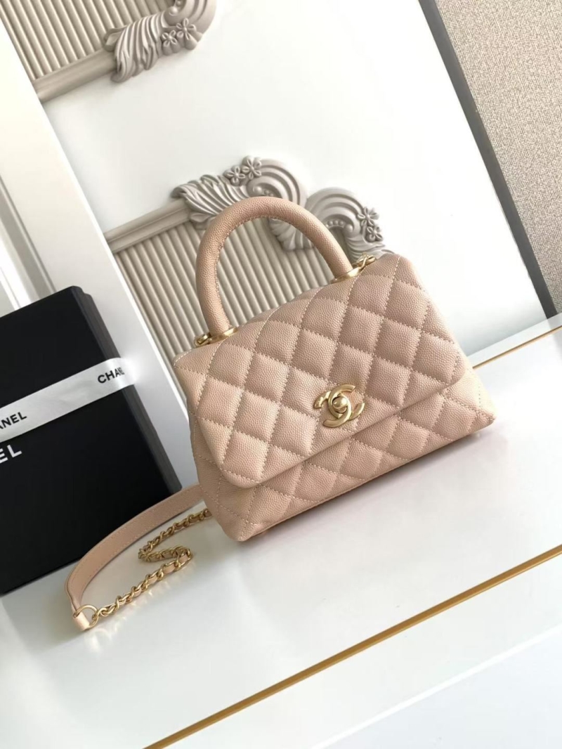 Ch**el top handle bags